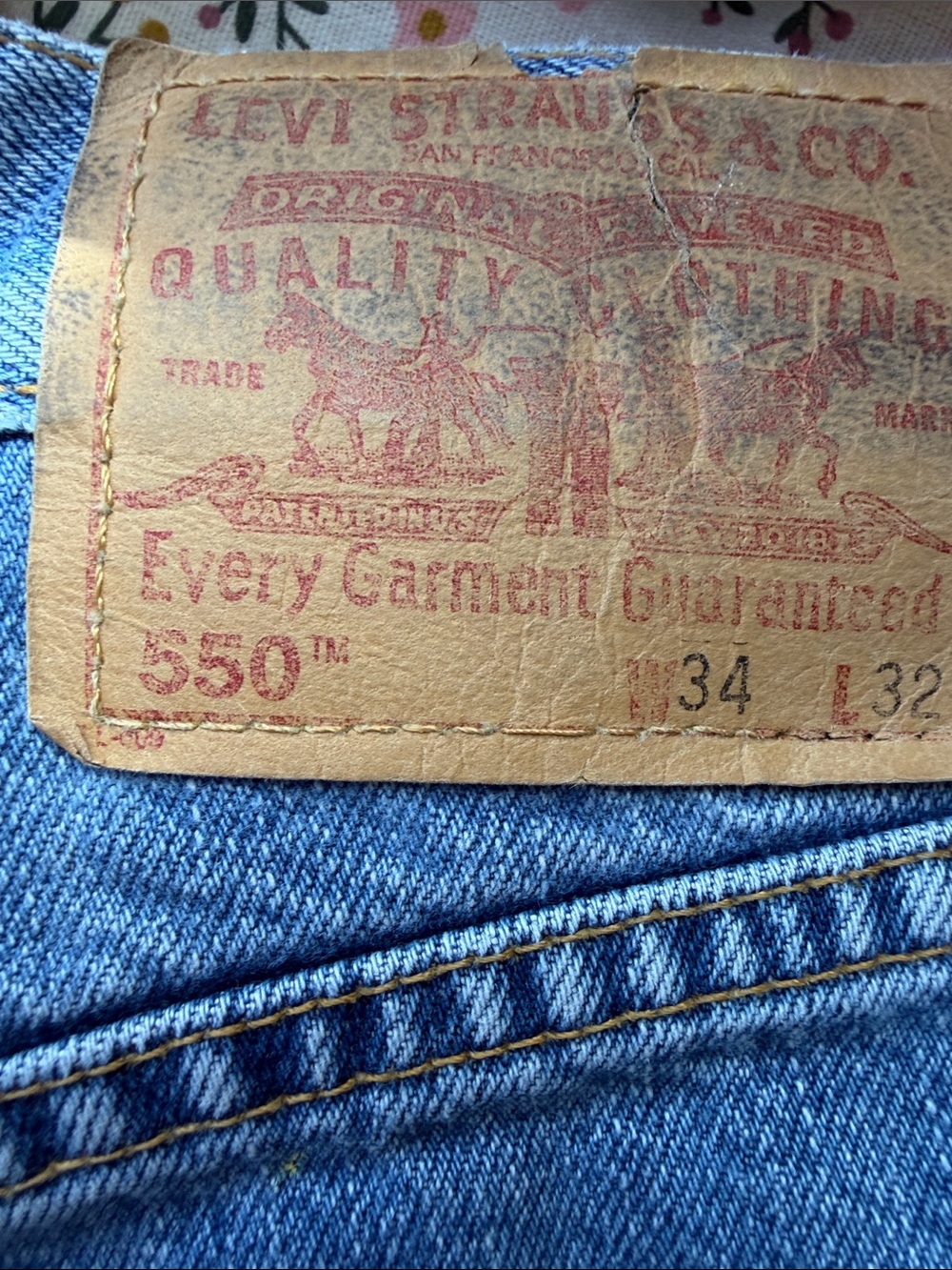 Levi’s 550 Relaxed Fit Jeans